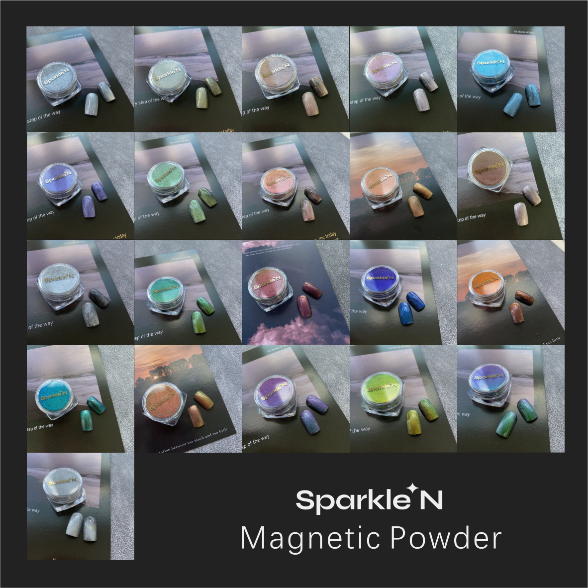SPARKLE N Magnetic Powder 貓眼粉
