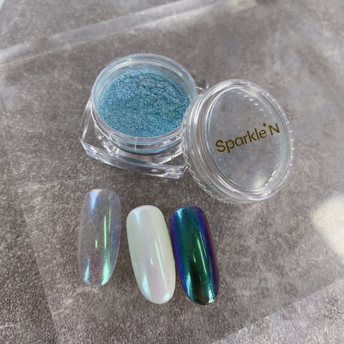 A07-A09 SPARKLE N AURORA POWDER Colorful Aurora Series