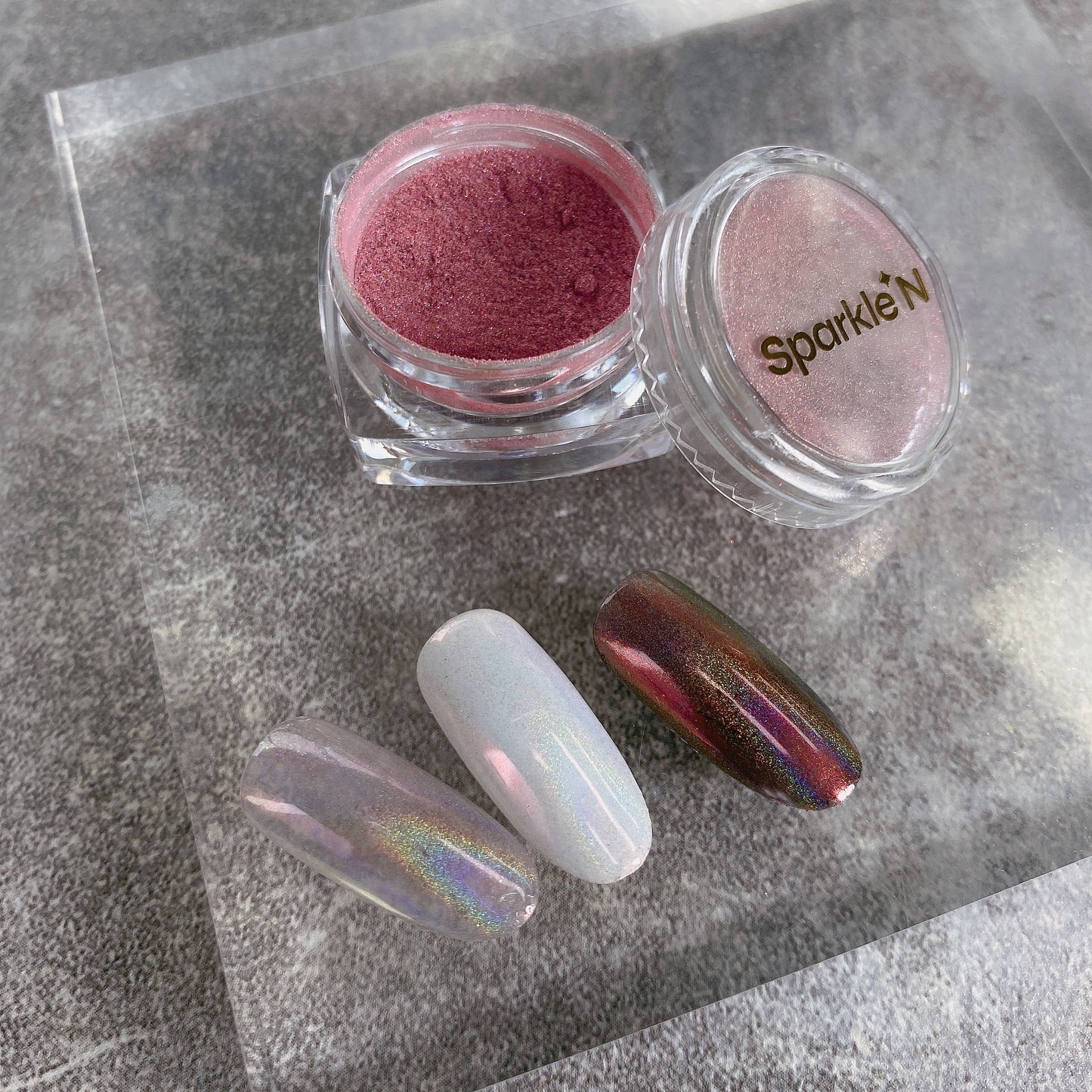A10-A13,M07 SPARKLE N AURORA POWDER Mermaid Series