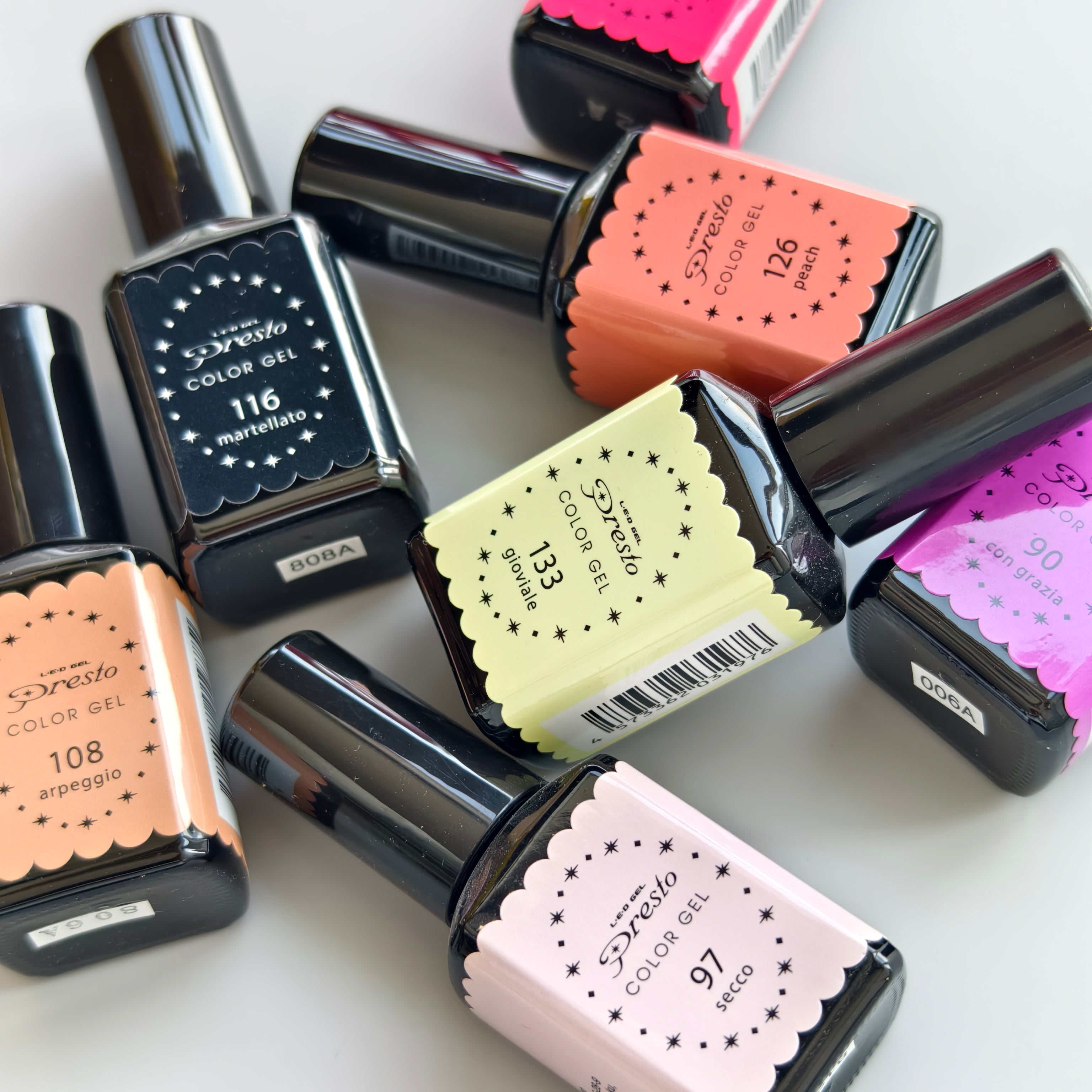 Presto 舊裝支裝 Colour Gel JC系列 – AFORMULA HK