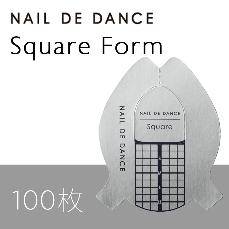 Square Form 方形延甲紙模