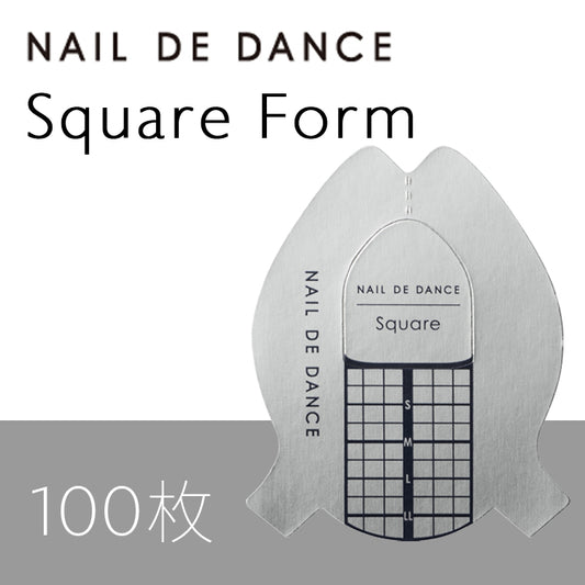 Square Form 方形延甲紙模