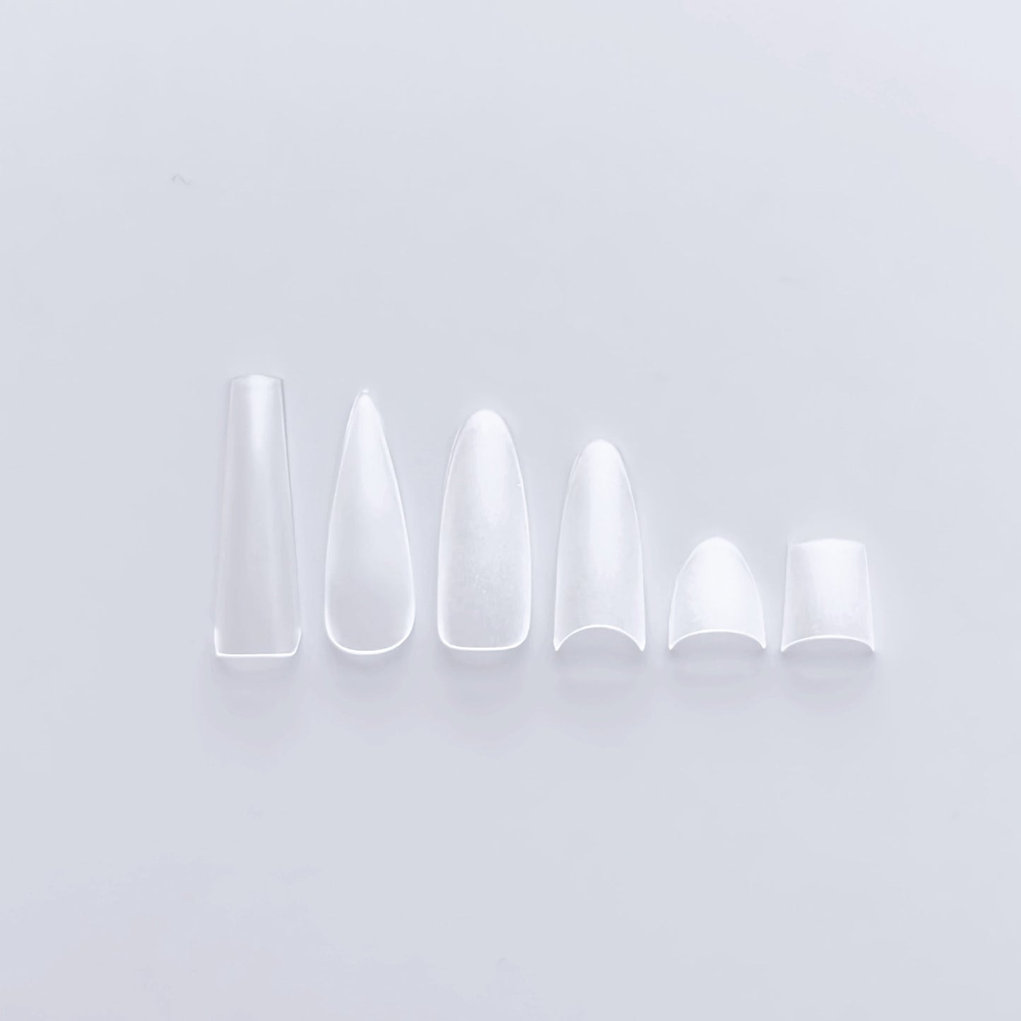 TipTec♥Clear Tips磨砂面透明甲片