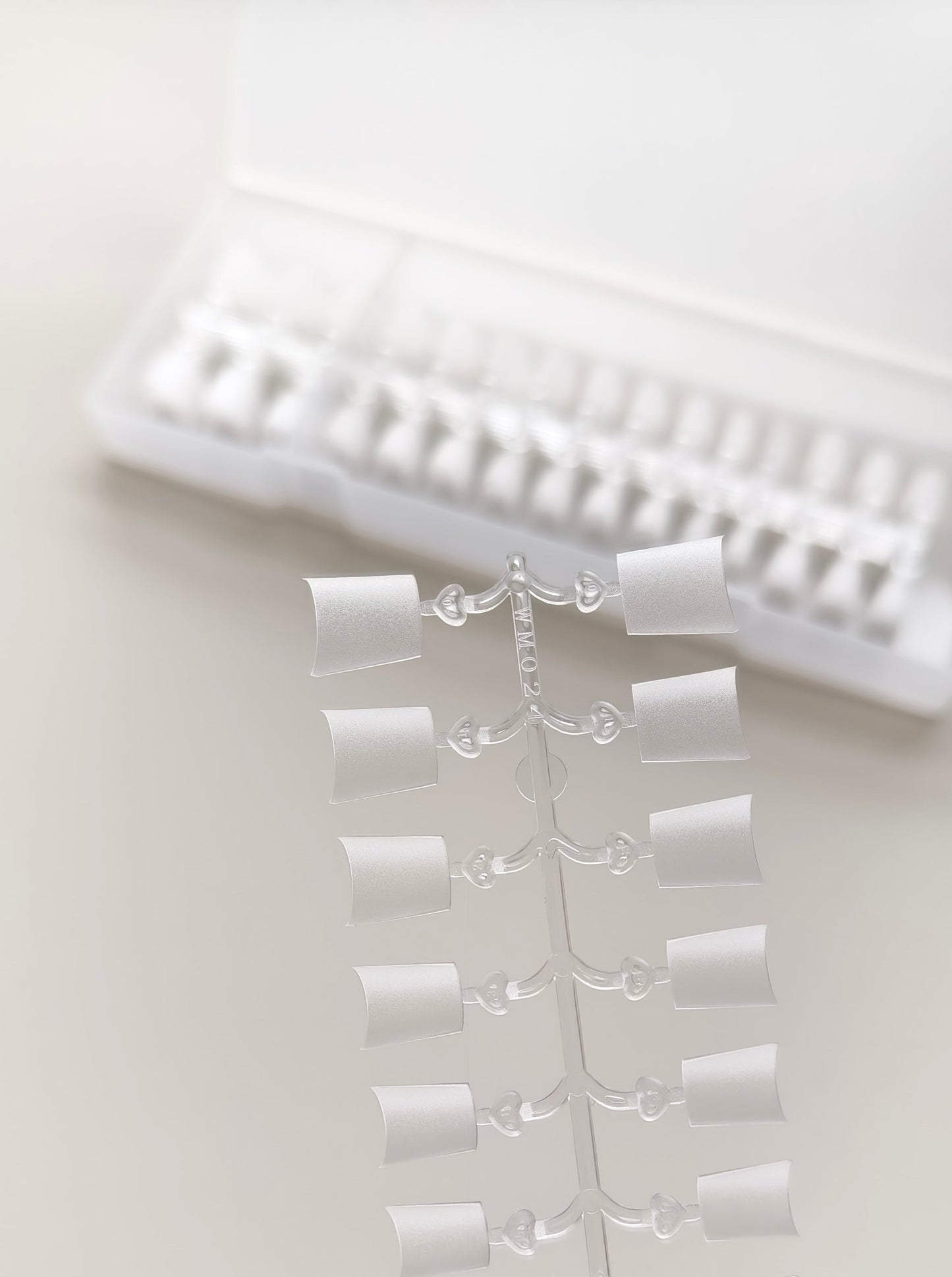 TipTec♥Clear Tips磨砂面透明甲片