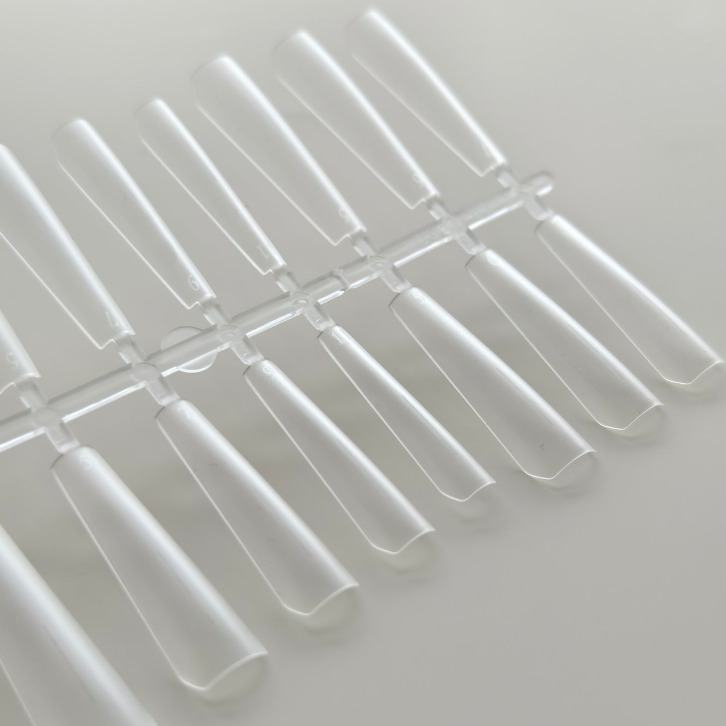 TipTec♥Clear Tips磨砂面透明甲片