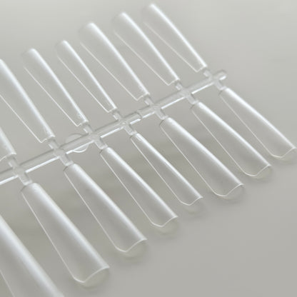 TipTec♥Clear Tips磨砂面透明甲片