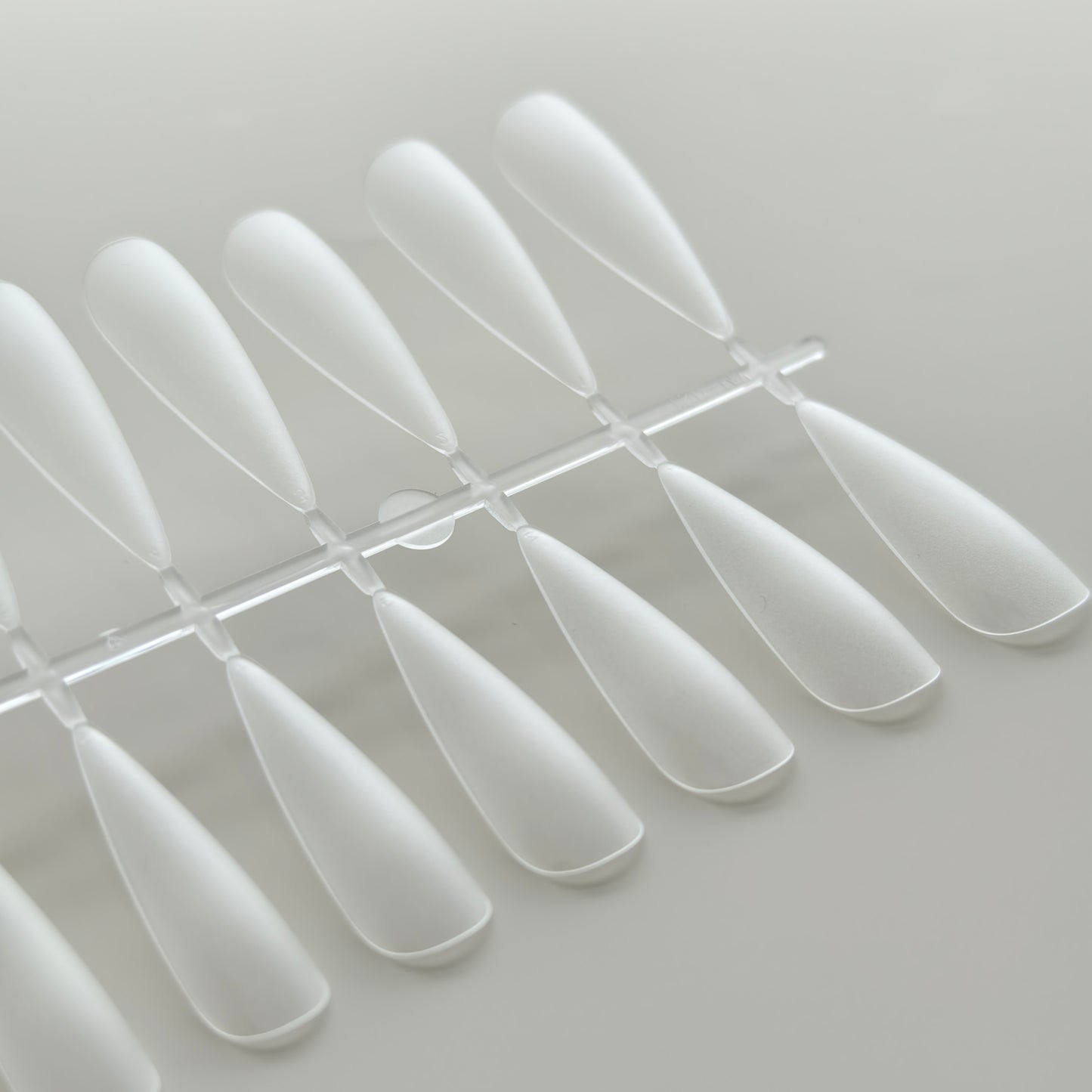 TipTec♥Clear Tips磨砂面透明甲片