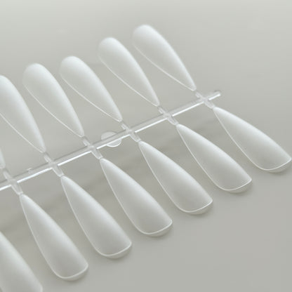 TipTec♥Clear Tips磨砂面透明甲片