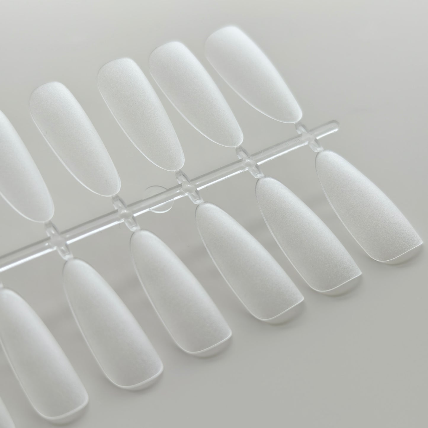 TipTec♥Clear Tips磨砂面透明甲片