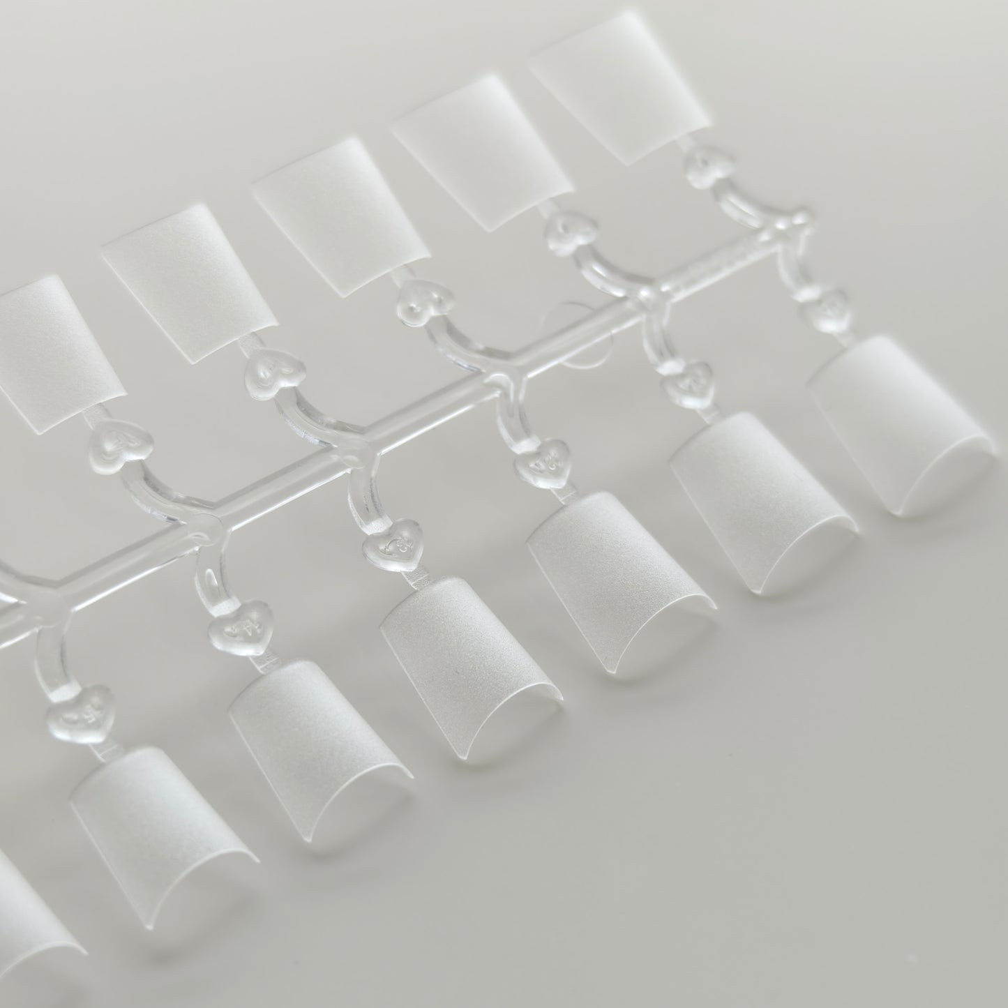 TipTec♥Clear Tips磨砂面透明甲片