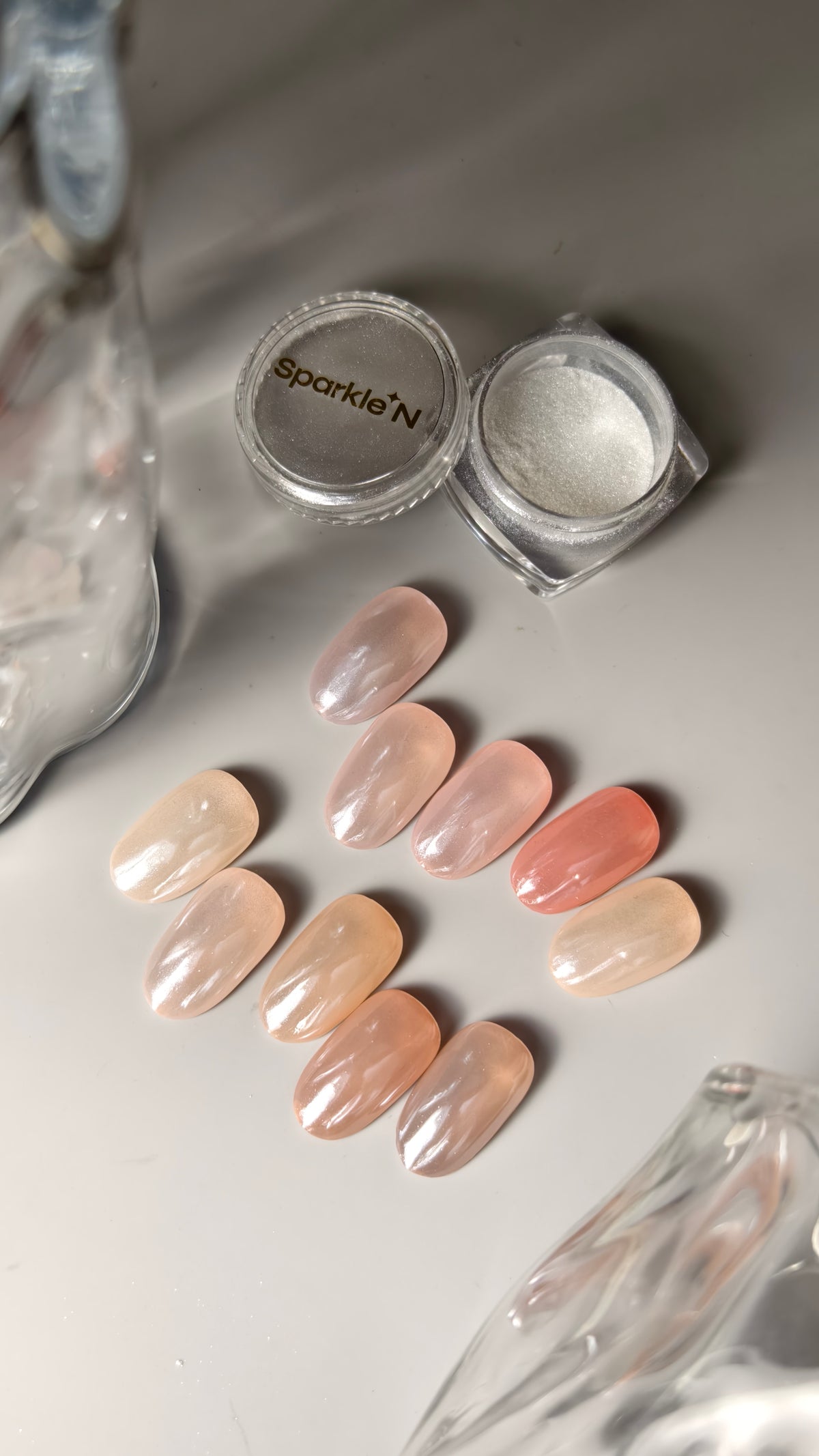 A-14 SPARKLE N AURORA POWDER Mermaid Series