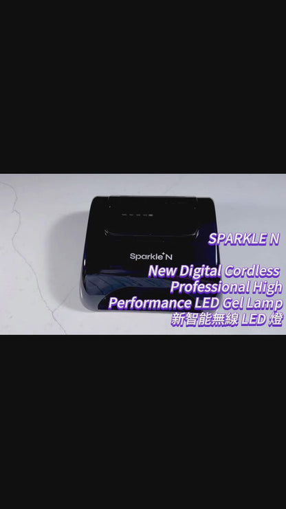 SPARKLE N New Digital Cordless Professional High-Performance LED Gel Lamp  新智能無線 LED 燈