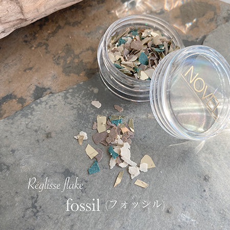 NOVEL Reglisse Flake Fossil 薄片