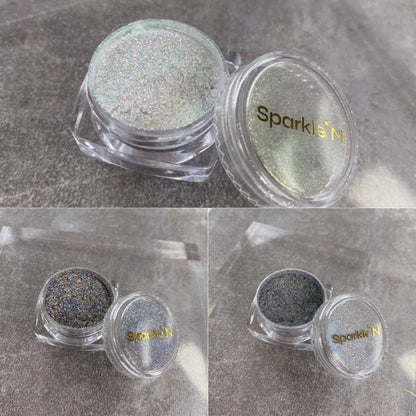A04-A06 SPARKLE N AURORA POWDER Aurora Pigments Series